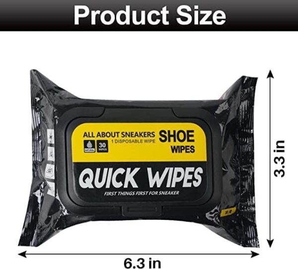 Shoe Cleaning Wipes - Quick & Portable Cleaning Solution