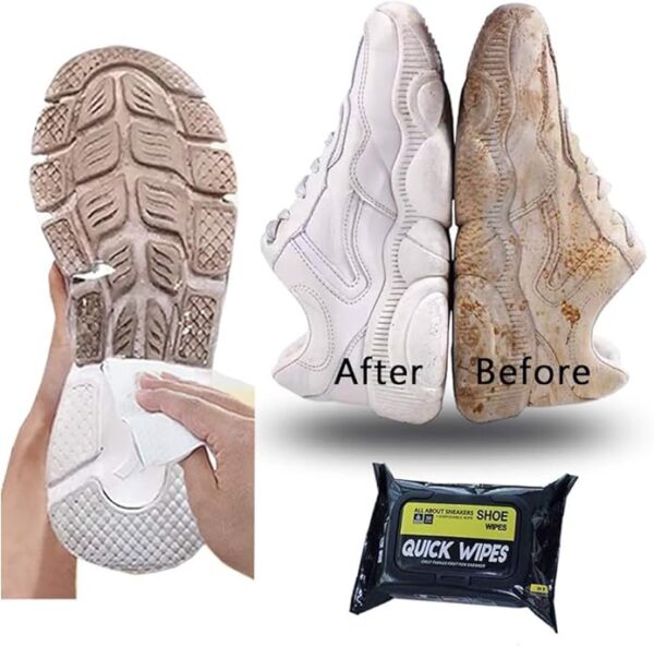 Shoe Cleaning Wipes - Quick & Portable Cleaning Solution