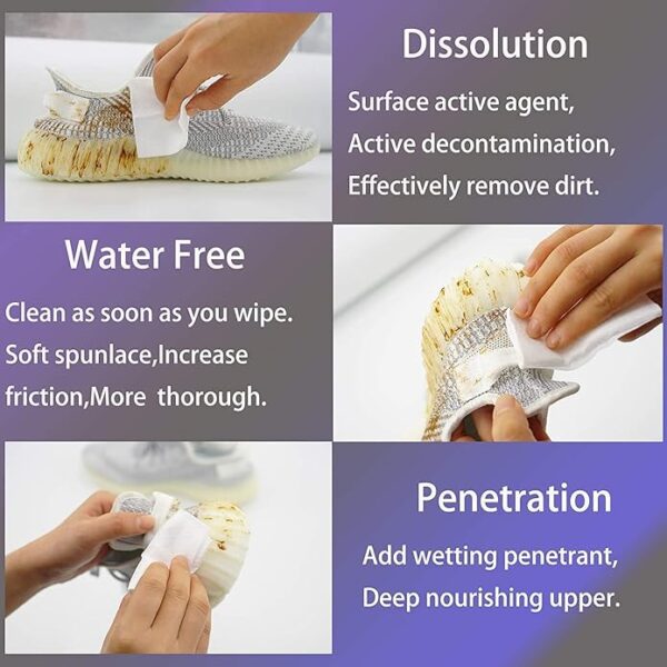 Shoe Cleaning Wipes - Quick & Portable Cleaning Solution
