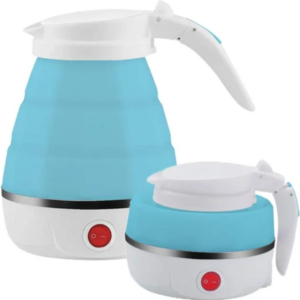 Silicone Electric Travel Kettle - Collapsible & Portable