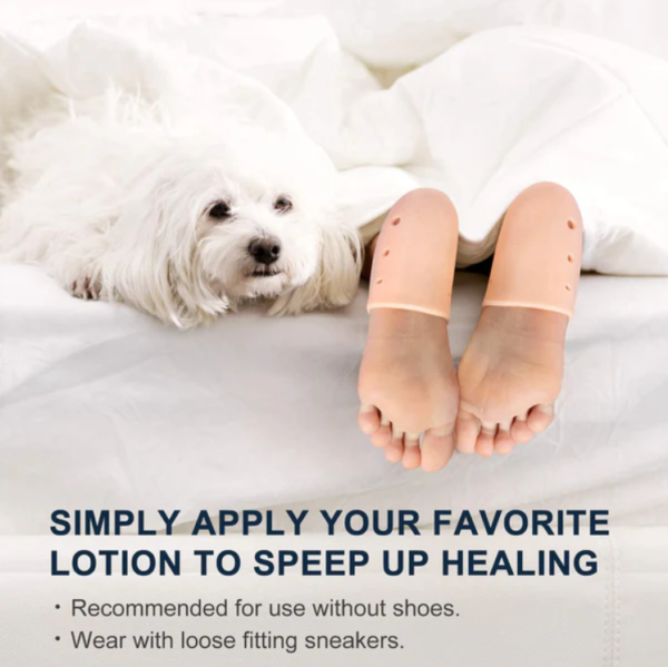 Moisturizing Skin Softening Silicone Gel for Dry Cracked Heels