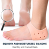 Moisturizing Skin Softening Silicone Gel for Dry Cracked Heels