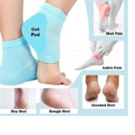Heel Pain Relief Silicone Gel Heel Socks