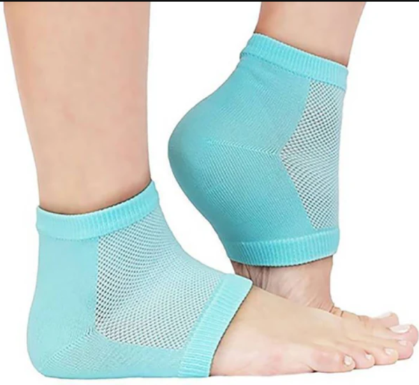 Heel Pain Relief Silicone Gel Heel Socks